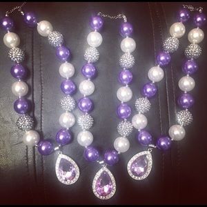 Princess Sofia the First bubblegum necklaces
